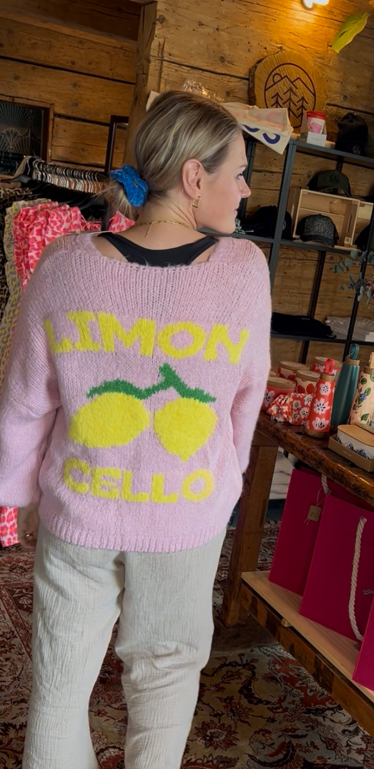 Cardigan Limoncello