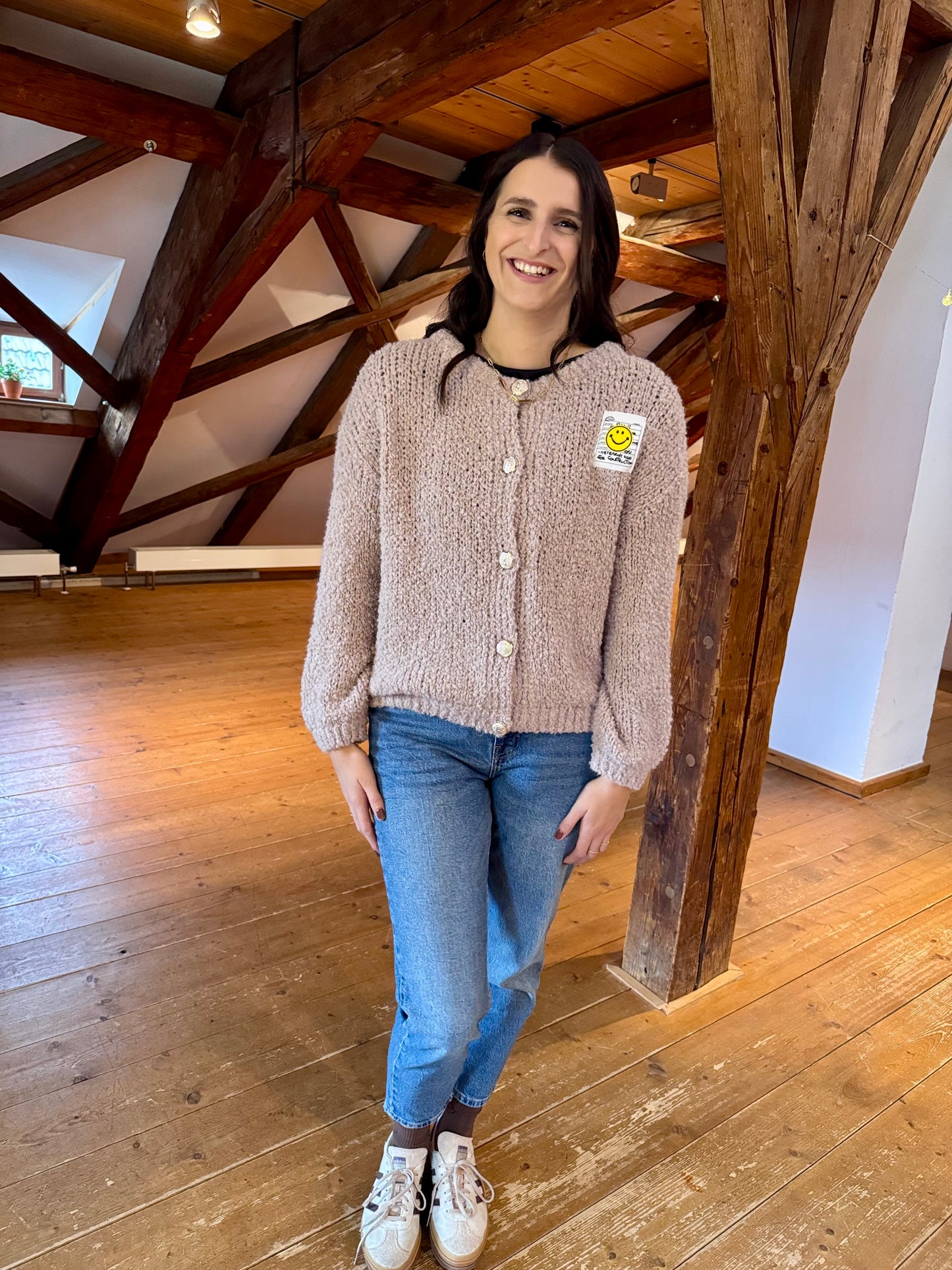 Smiley Cardigan