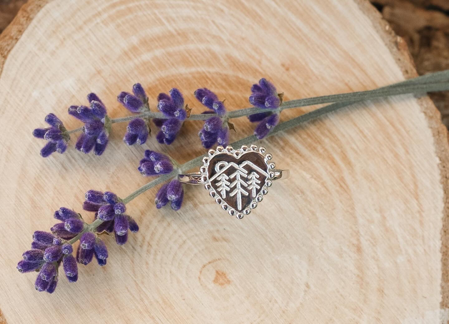 Waldliebe Ring 18k Vermeilgold