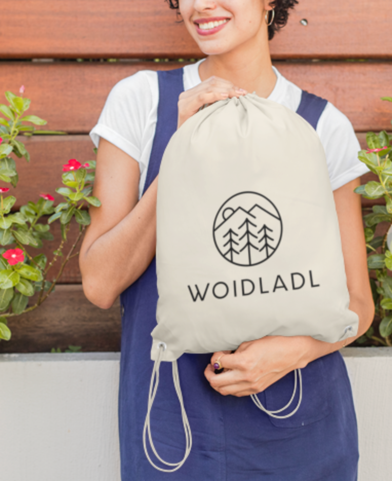 Woidlogo Turnbeutel