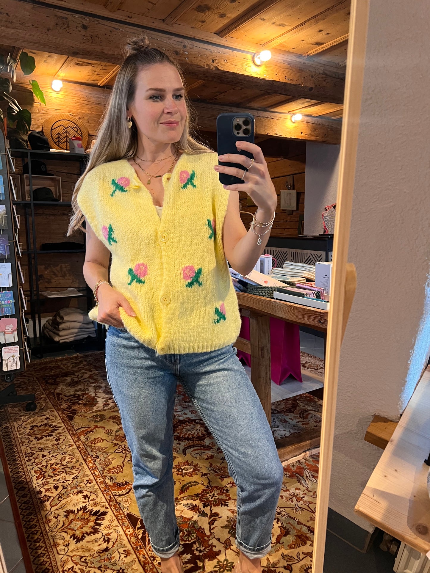 Strickweste Bloom
