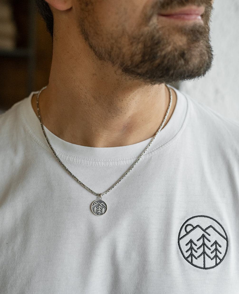 Woidlogo Kette Herren