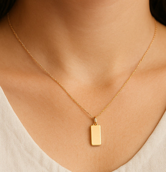 Kleines Medaillon individualisierbar