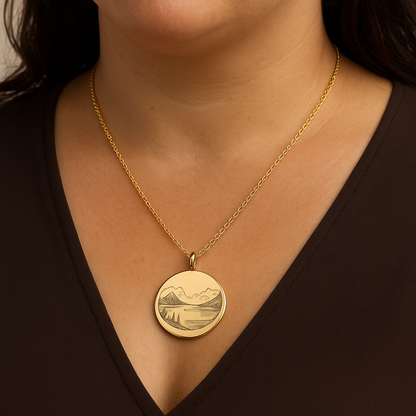 Medaillon Circle (personalisierbar)