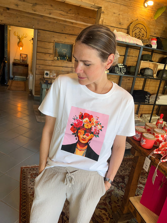 🎨 Frida Kahlo Shirt – Kunst trifft Statement