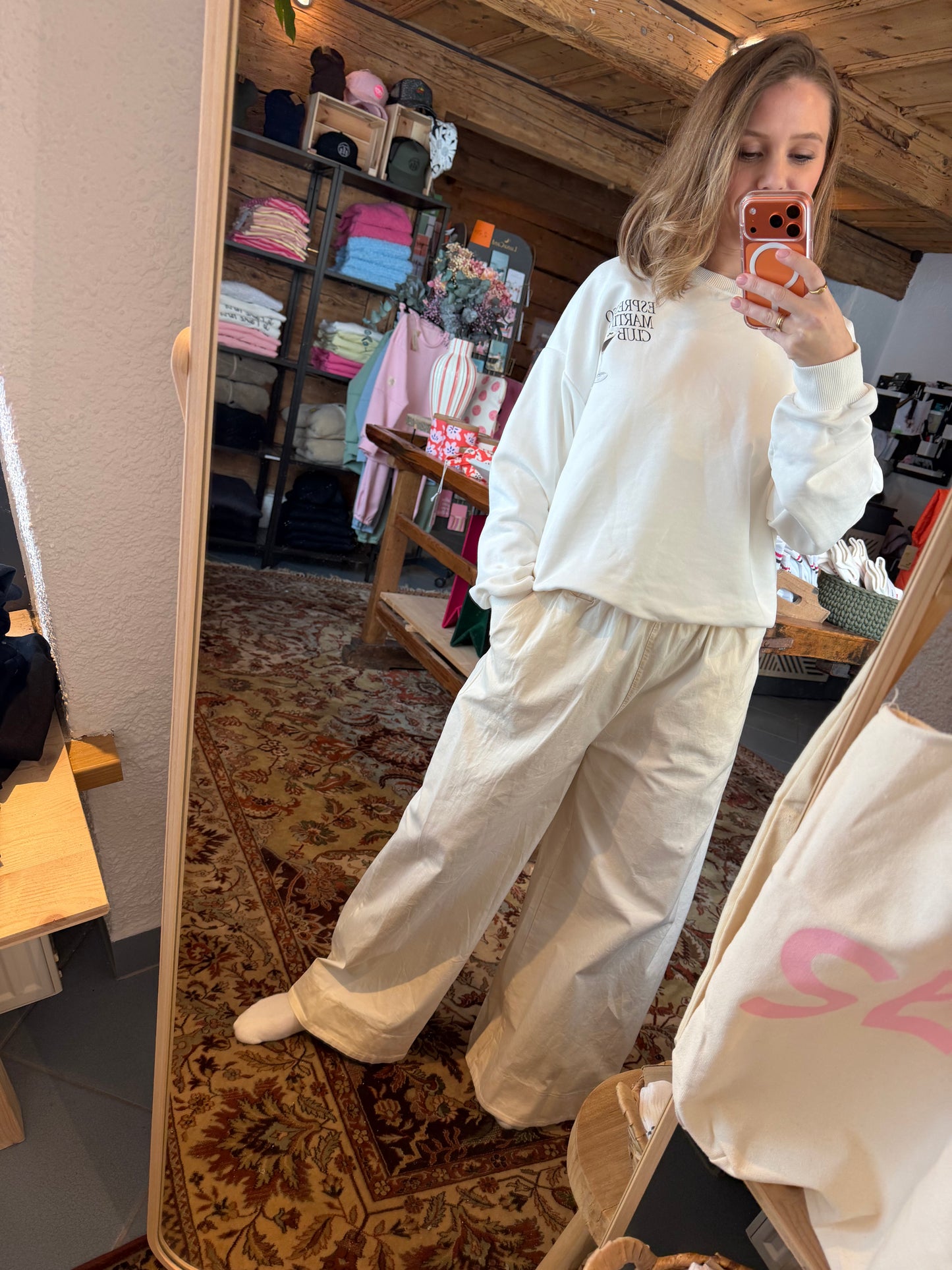 Baumwollhose „Wide Ease“