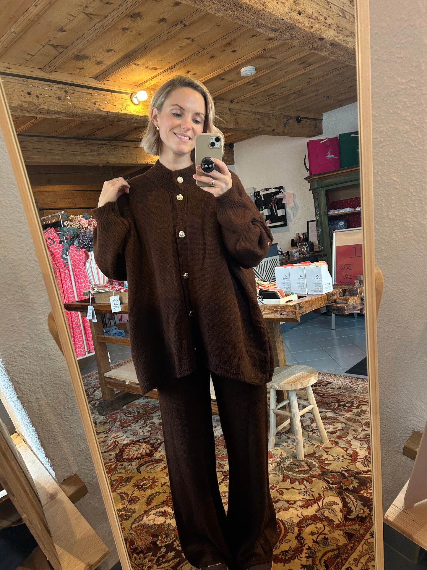 Loungewear Set - Cardigan & Hose