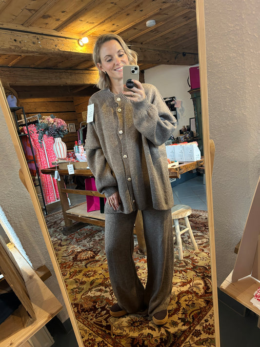 Loungewear Set - Cardigan & Hose