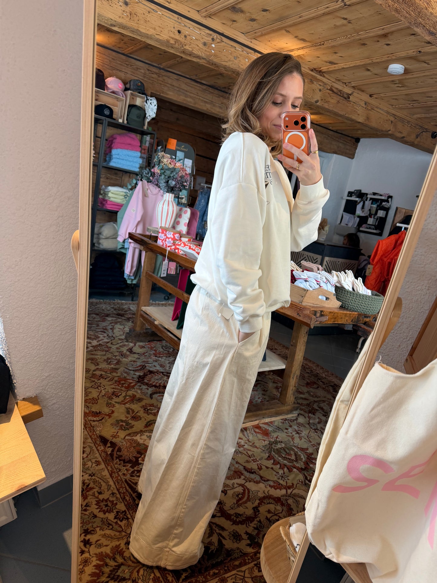 Baumwollhose „Wide Ease“