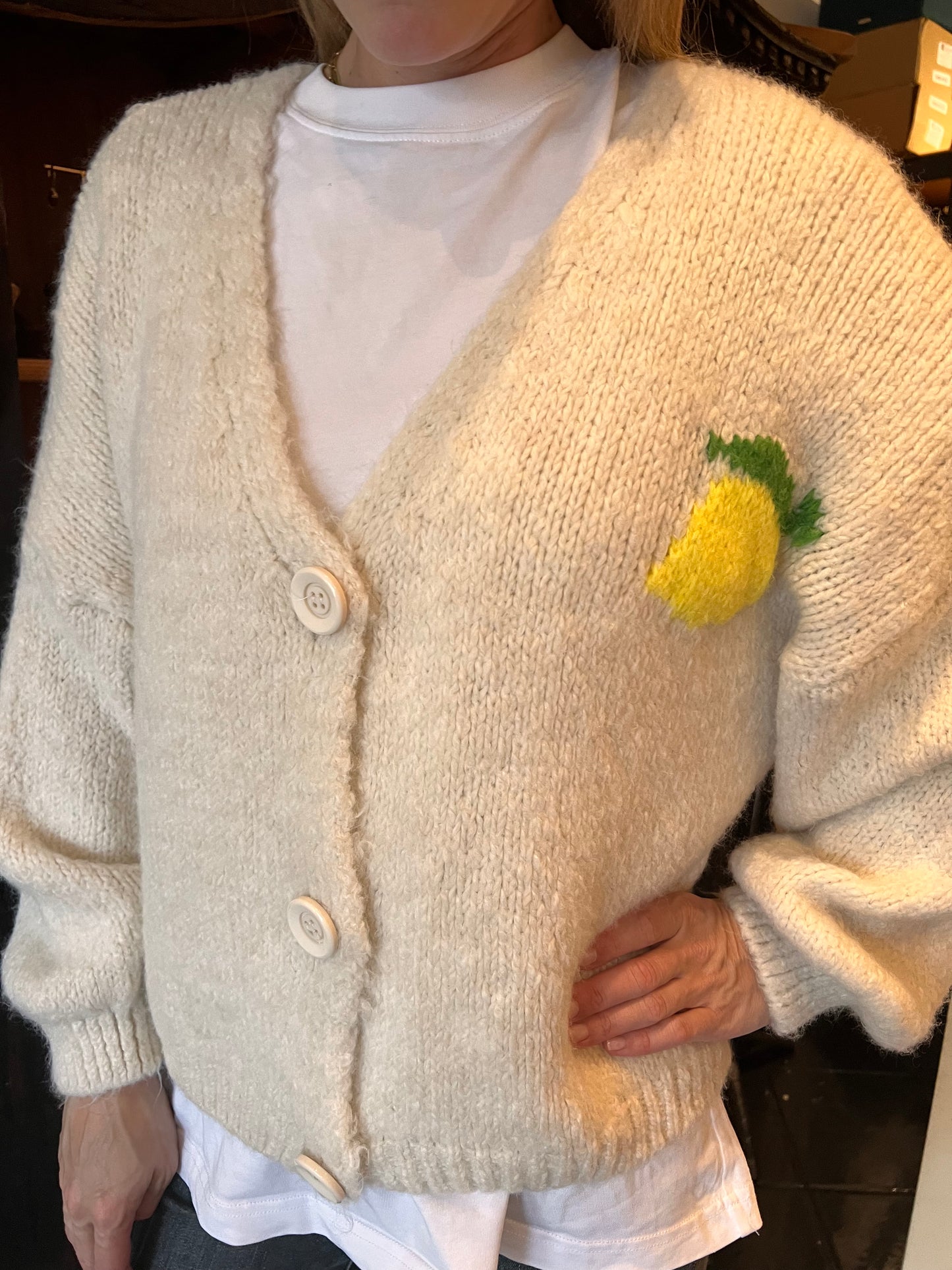 Cardigan Limoncello