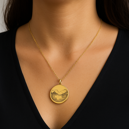 Medaillon Circle (personalisierbar)